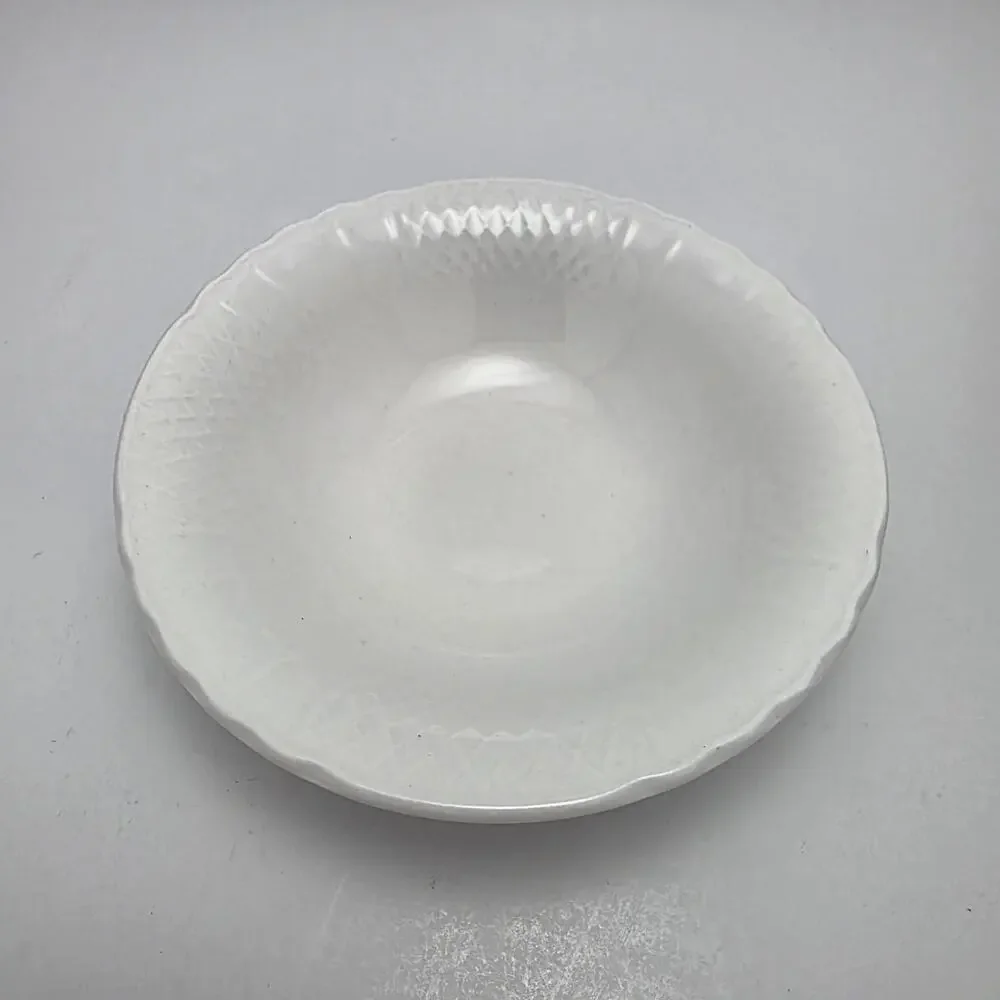 Farberware 5” Berry Bowls Set Of 8 Lattice White 4482